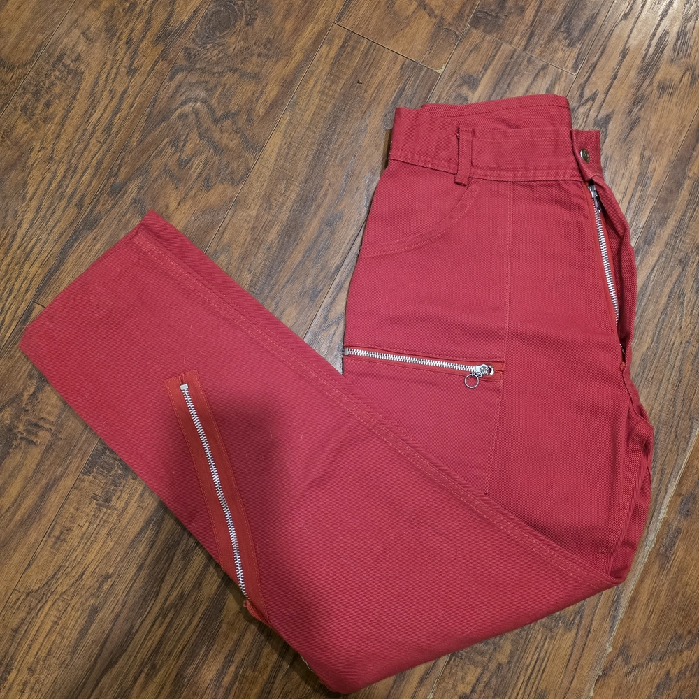 RARE Vintage Boy London Womens Cargo Pants sz small. - Picture 2 of 7